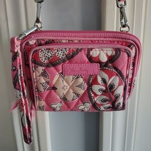 Vera Bradley Petite Turn Around Wallet Wristlet Crossbody